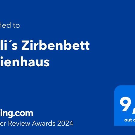 Meli'S Zirbenbett Ferienhaus 베른슈타인 외부 사진