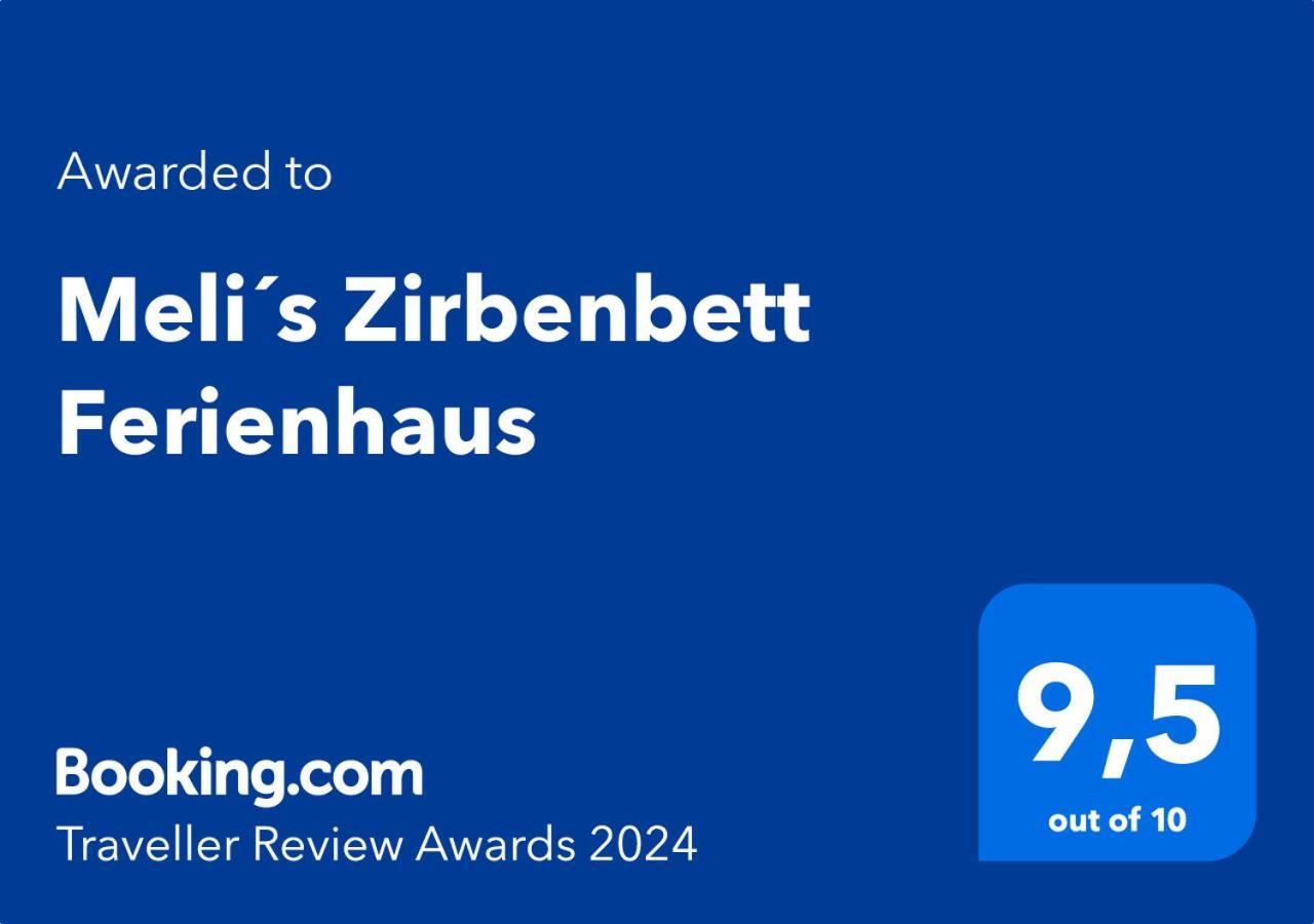 Meli'S Zirbenbett Ferienhaus 베른슈타인 외부 사진